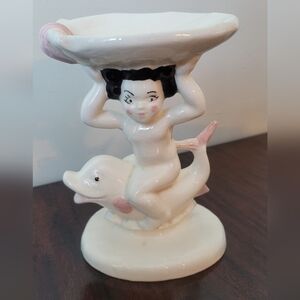 Vinrtage Cherub Soap Holder